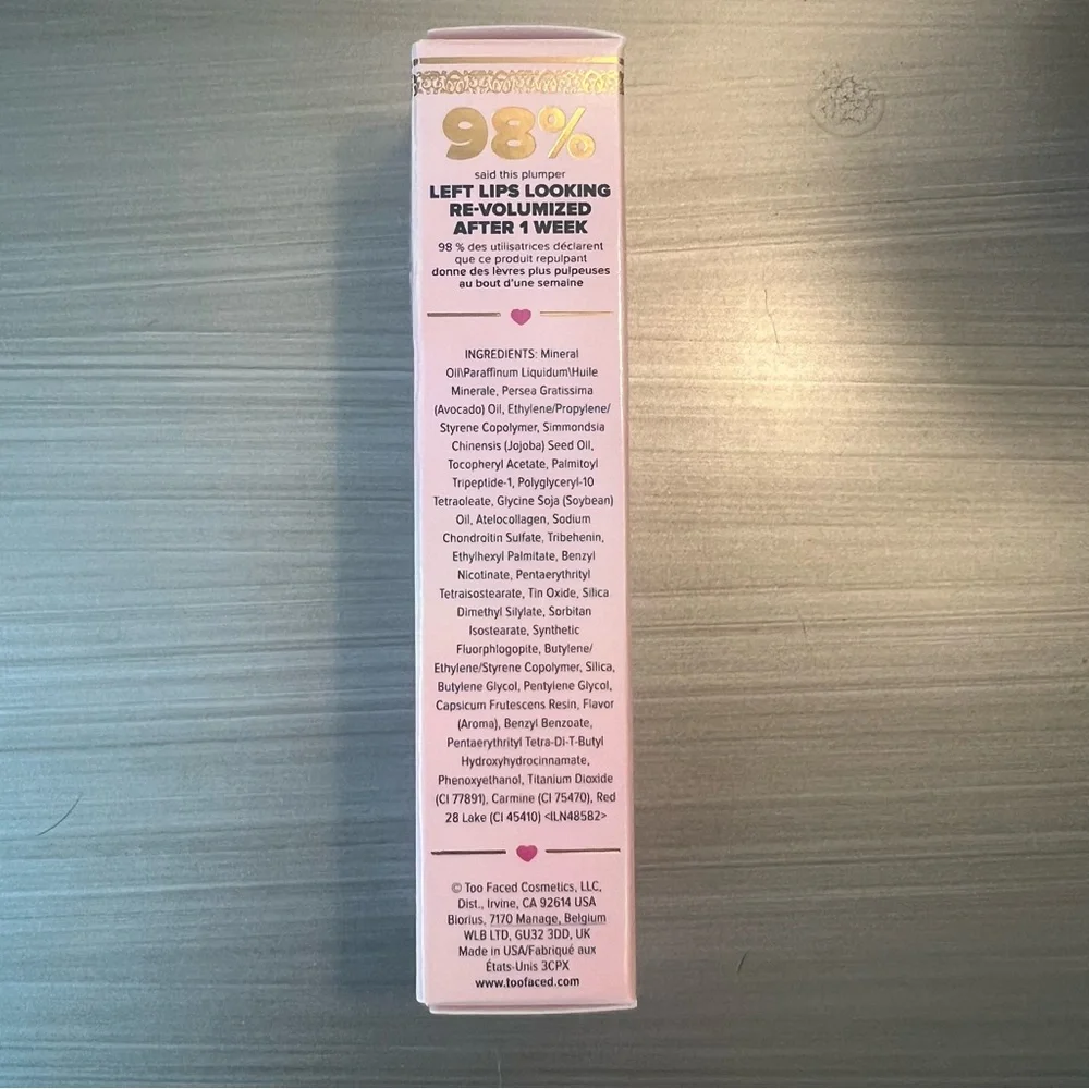 NIB Too Faced Lip Injection Maximum Plump Extra Strength Instant & Long Term - Picture 4 of 6